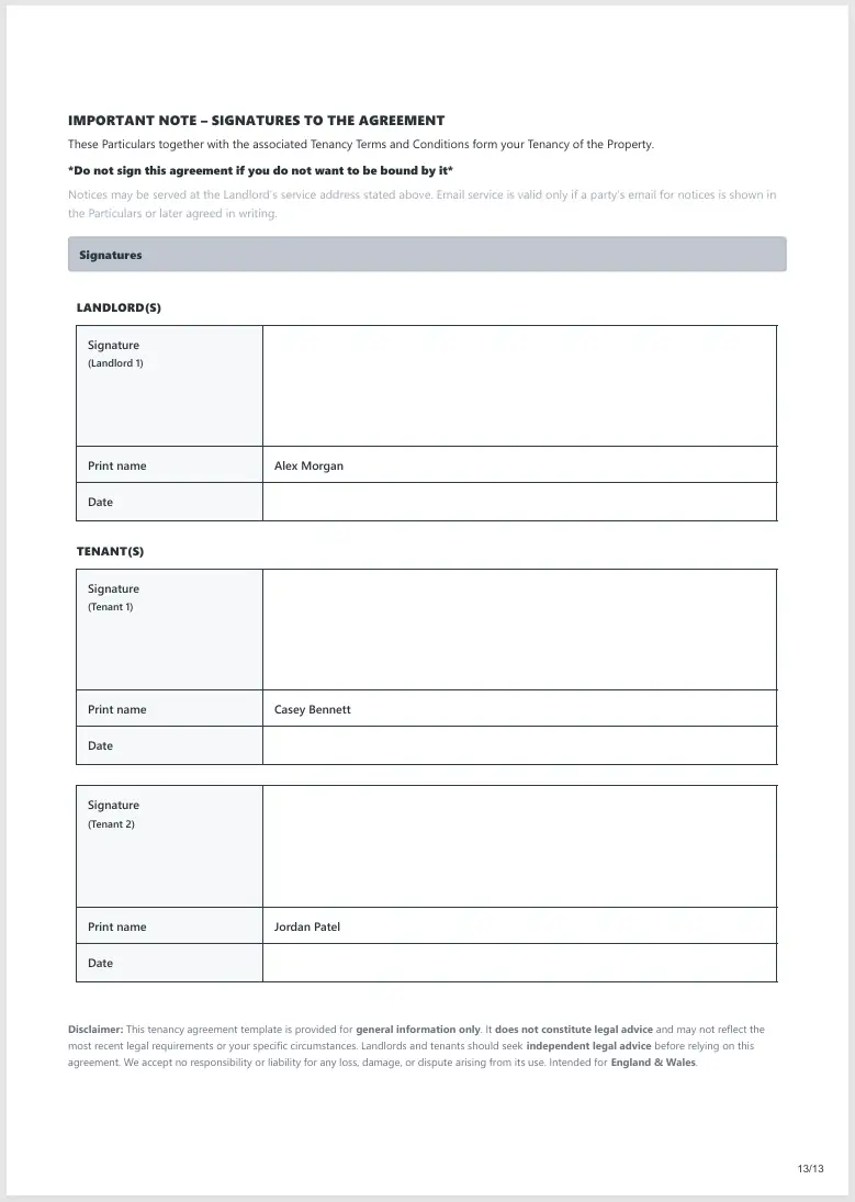 AST signature preview